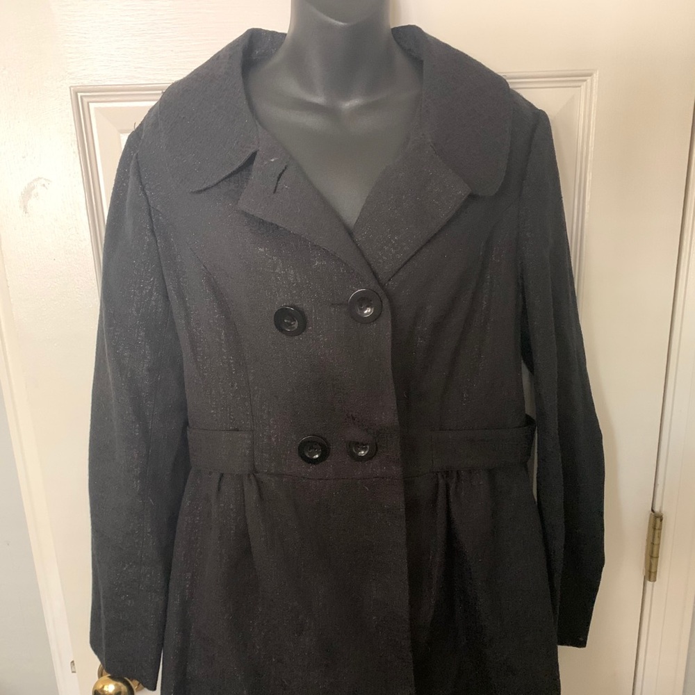 Black Pea Coat